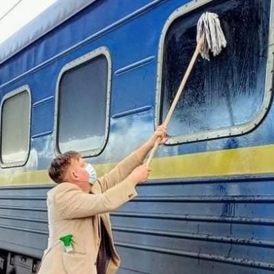 окно поезда