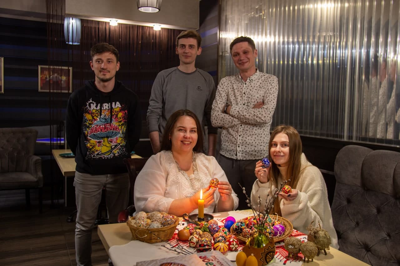 паска и крашанки