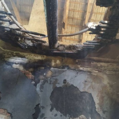 пожар Новониколаевка