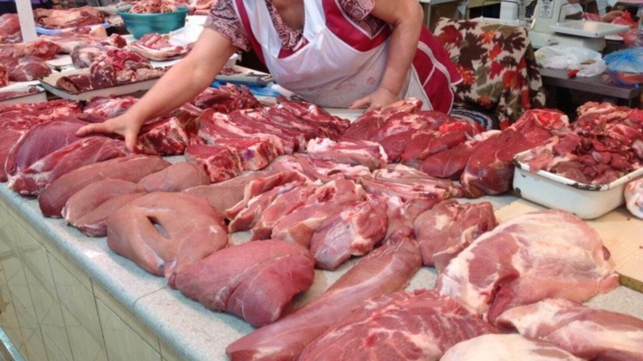 продавец мяса
