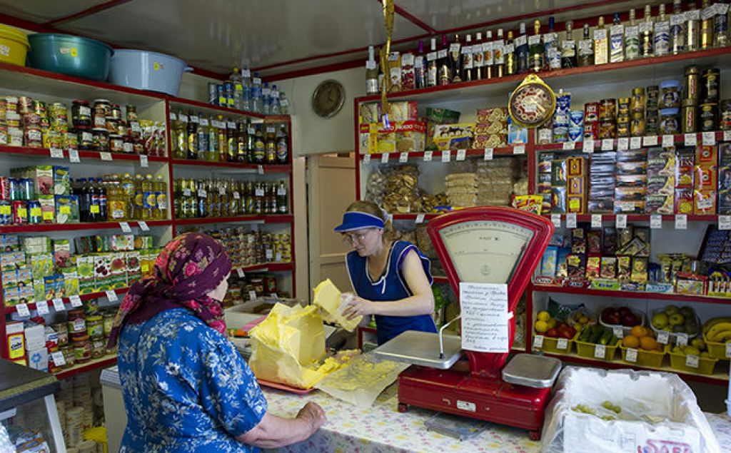 фото сельский магазин