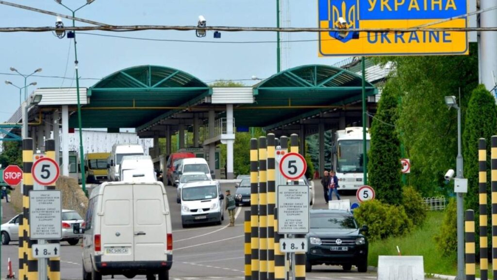 въезд Украина