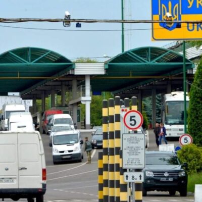 въезд Украина