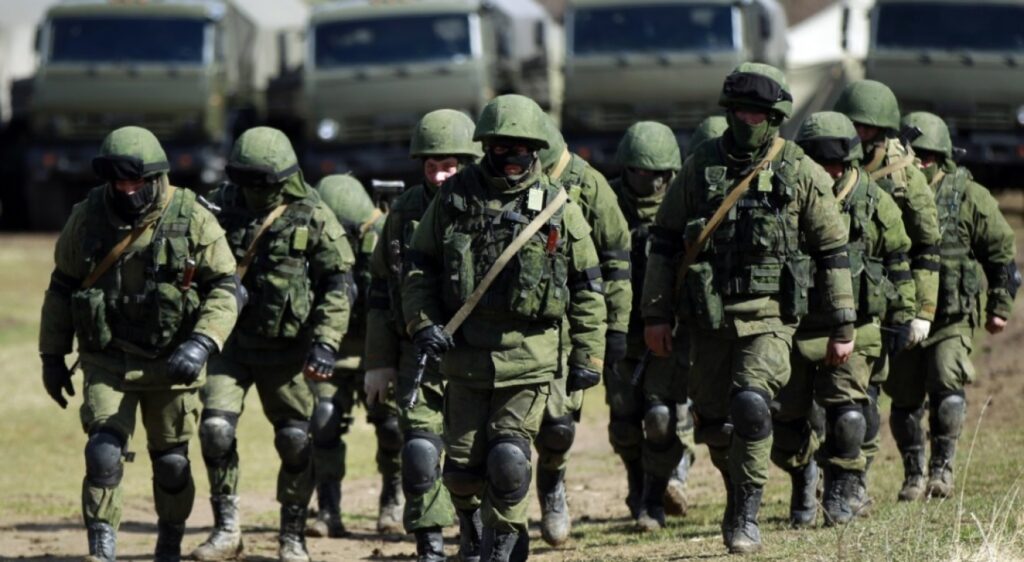 взвод РФ плен