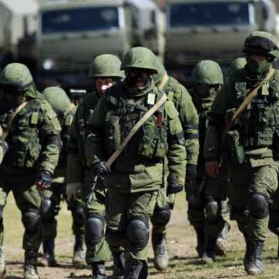 взвод РФ плен
