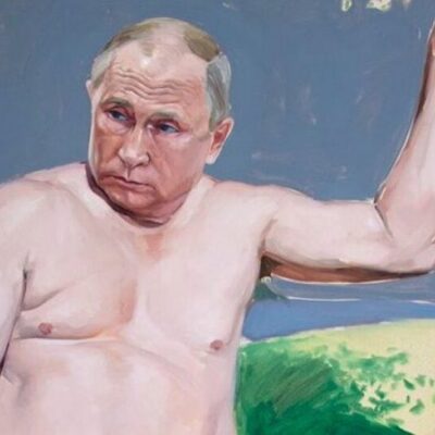 голый путин