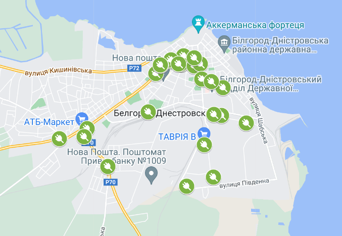 інтерактивна мапа