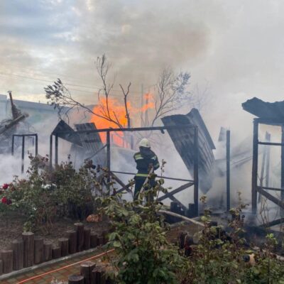 пожежа мангал