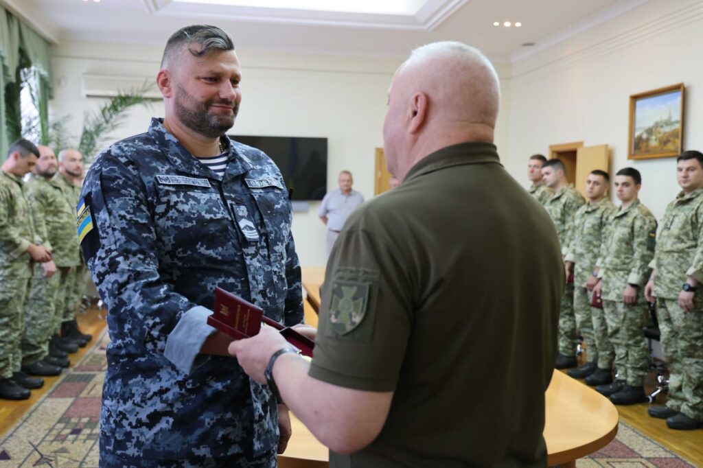 нагорода прикордонників Зміїний