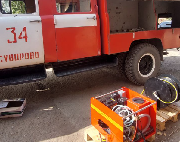 обладнання пожежогасіння