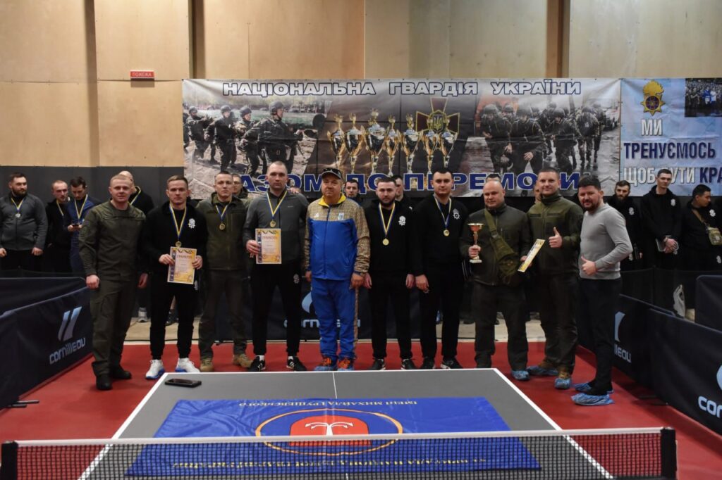 нацгвардійці теніс