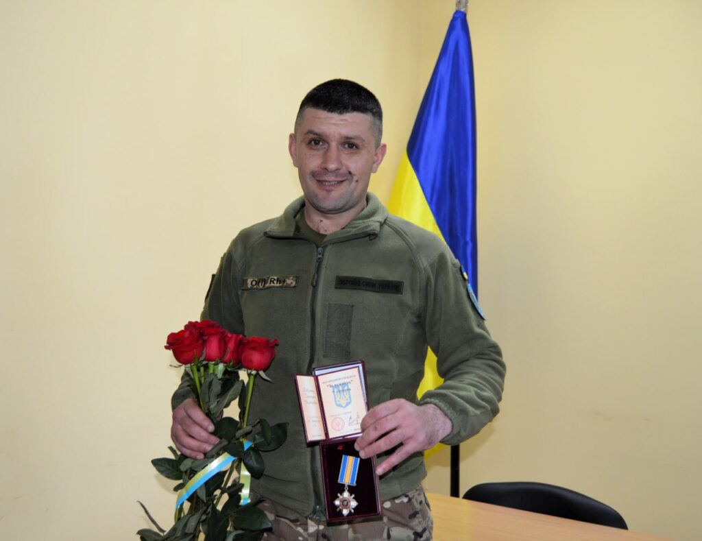 Олександр Кобзаренко орден