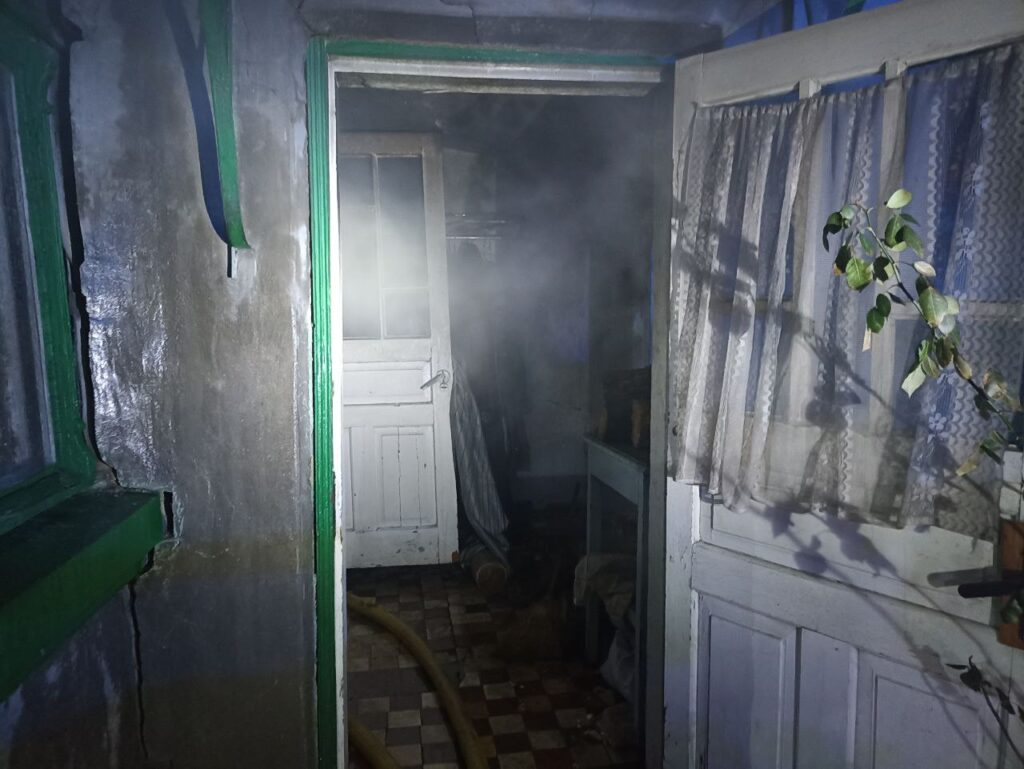пожежа пенсіонерка