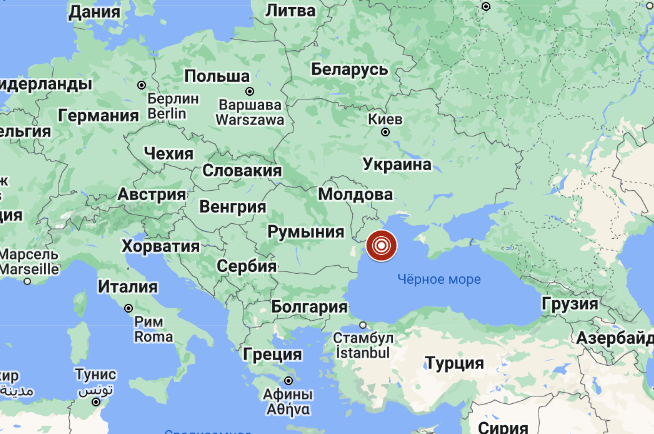 землетрус Зміїний