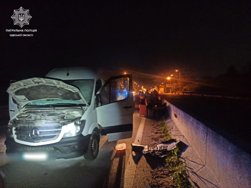 загорівся паксажирський автобус