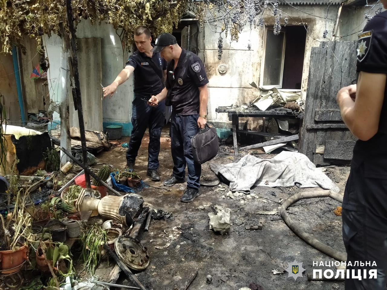 пожежа Стара Некрасівка