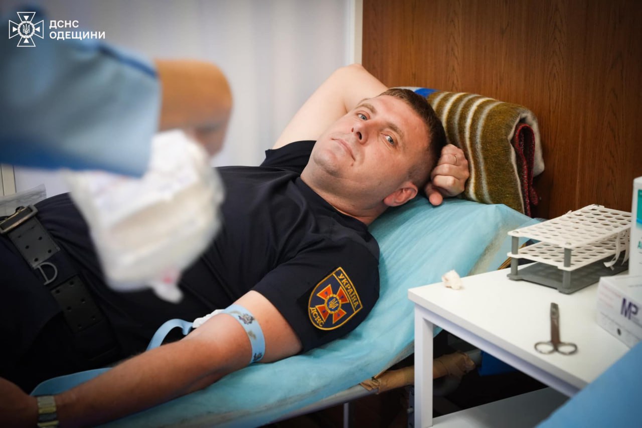 рятувальники донорство