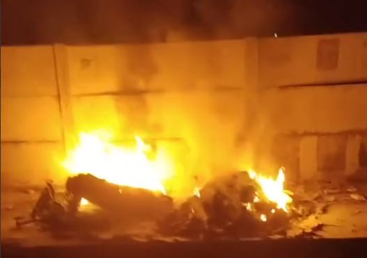 пожежа сміття