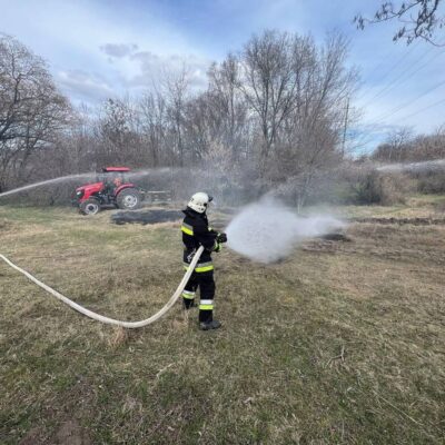 лісова пожежа тренування