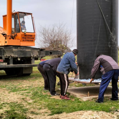 Дмитрівка водонапірна башта