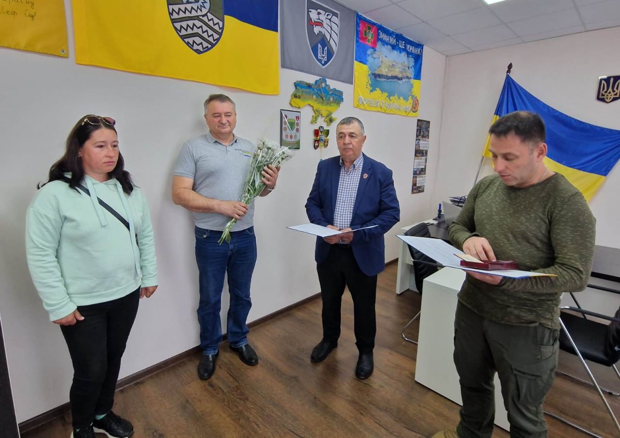 Стібак Олександр орден