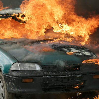 вибухнула автівка