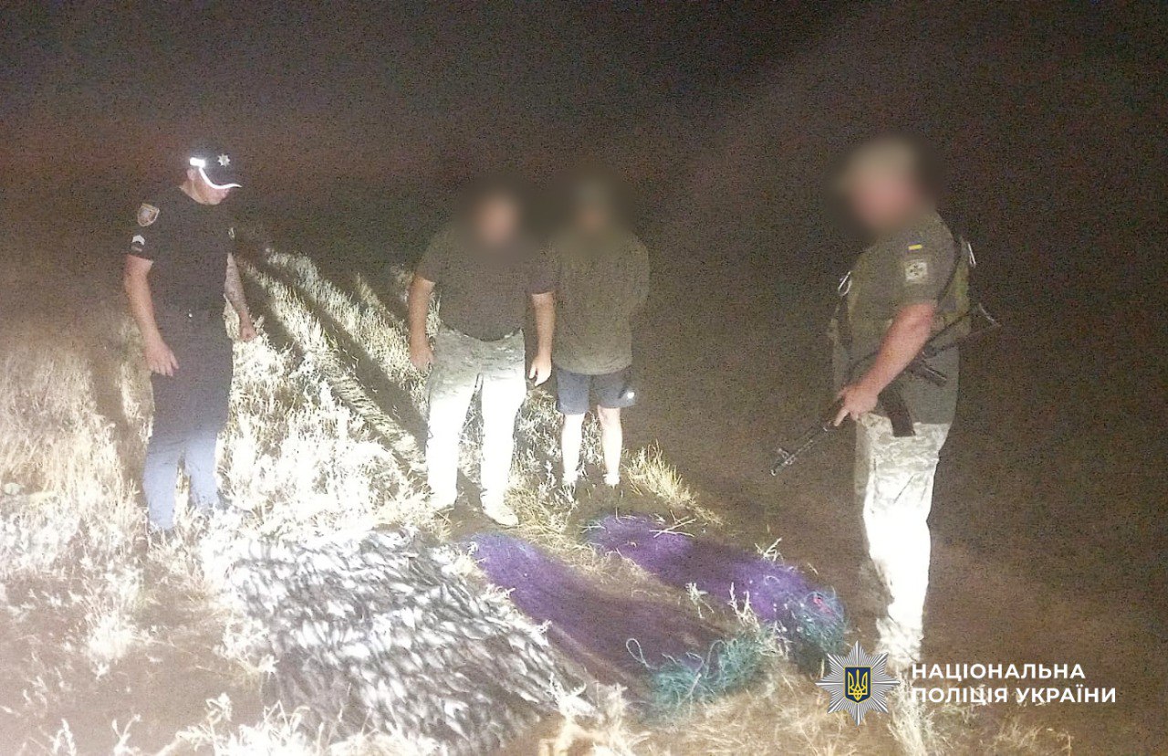 Тузлівські лимани браконьєр
