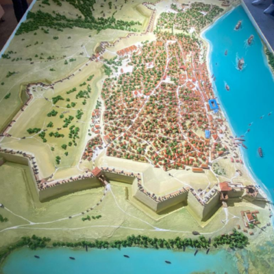 оновлений макет фортеці Ізмаїл