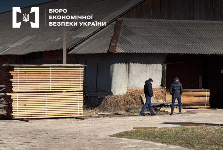 деревина за підробленими документами 