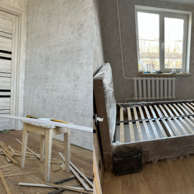 бійці робили ремонт у квартирі Одещина