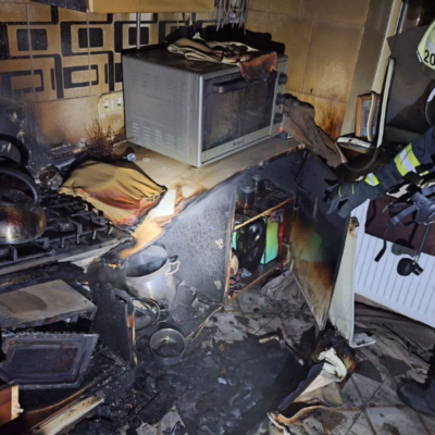 Ізмаїл мікрохвильова піч пожежа