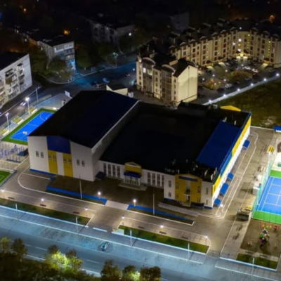 Ізмаїл палац спорту сонячні панелі