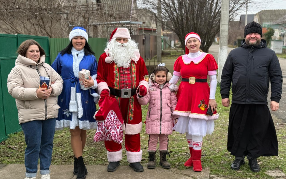 Одещина діти прикордонників Різдвом