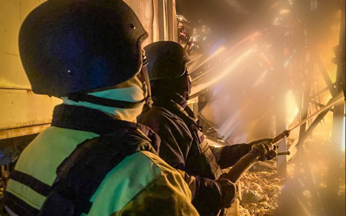 Наслідки обстрілу Одеси