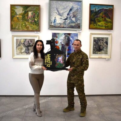 Ізмаїльська картинна галерея уламки дрона