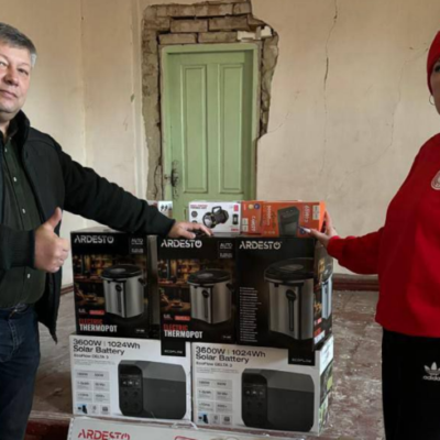 Шабівська громада обладнання для пунктів незламності