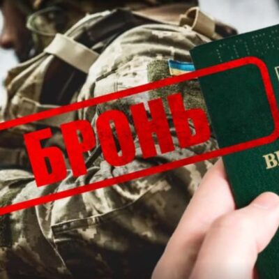 бронювання військовозобов’язаних