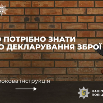 Одещина декларування зброї