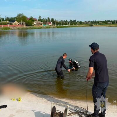 Затишшя потонули підлітки