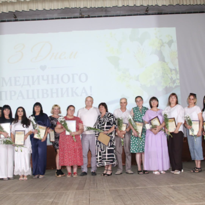 Болград привітали медичних працівників