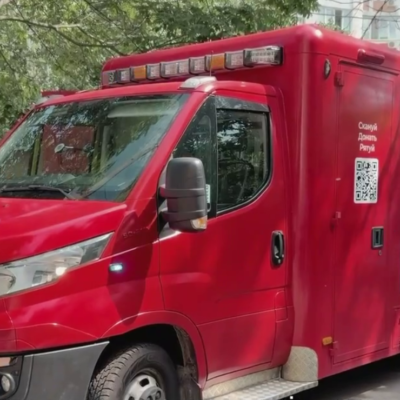 мобільний пункт донорства крові RedBus
