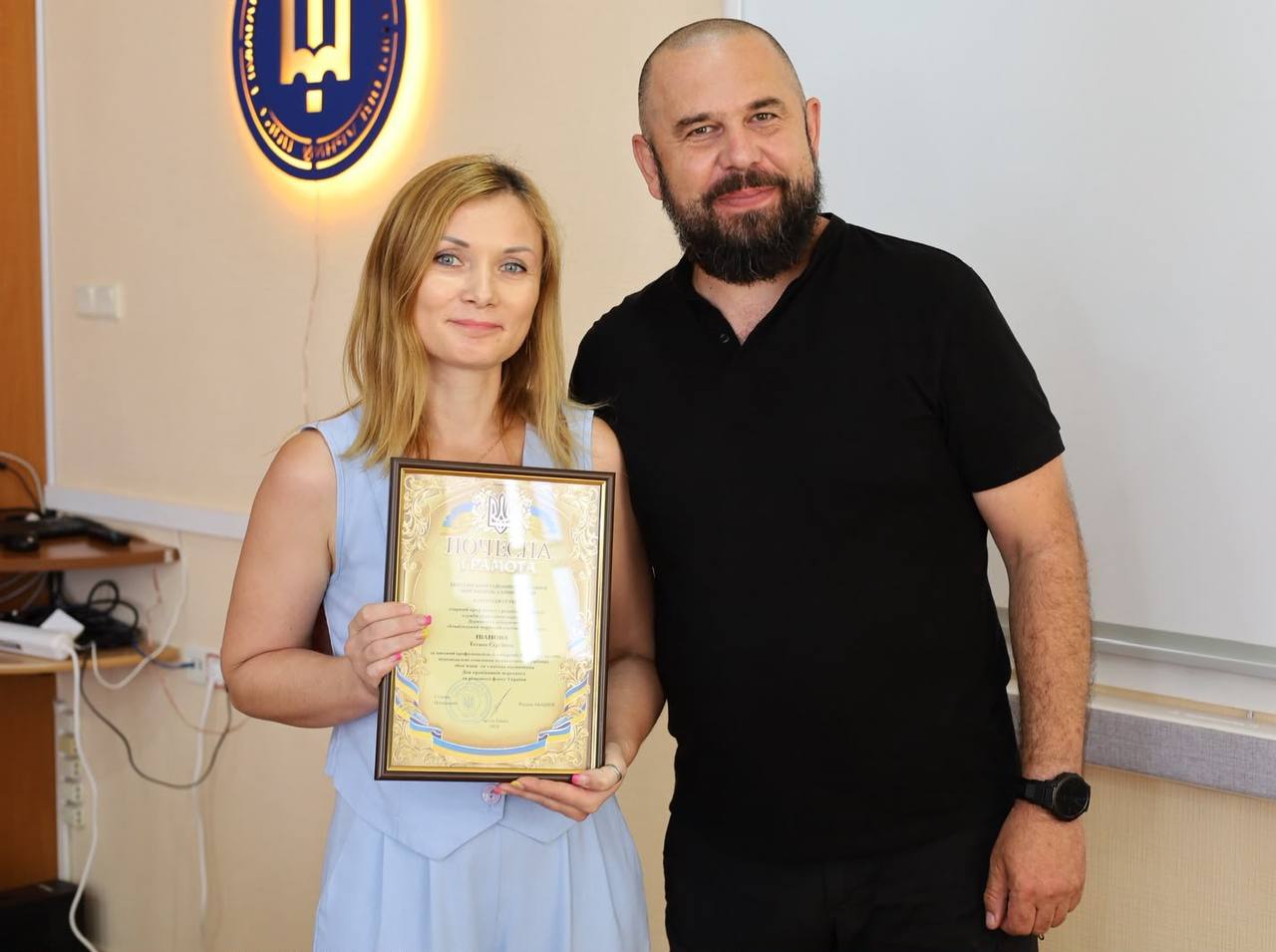 В Ізмаїлі з нагоди професійного свята працівникам морського та річкового флоту вручили почесні грамоти