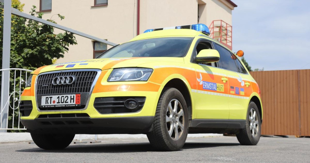 Ізмаїл отримав медичний спецтранспорт від німецької благодійної організації