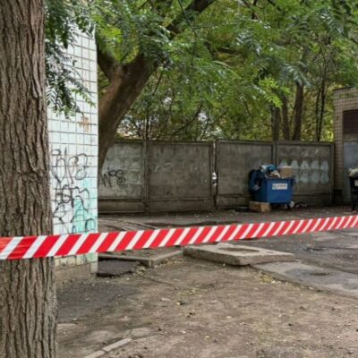 Одеса взрив біля сміттєвого бака