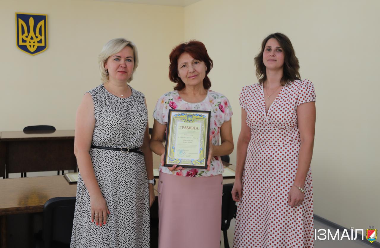 В Ізмаїлі з професійним святом привітали працівників будівельної сфери