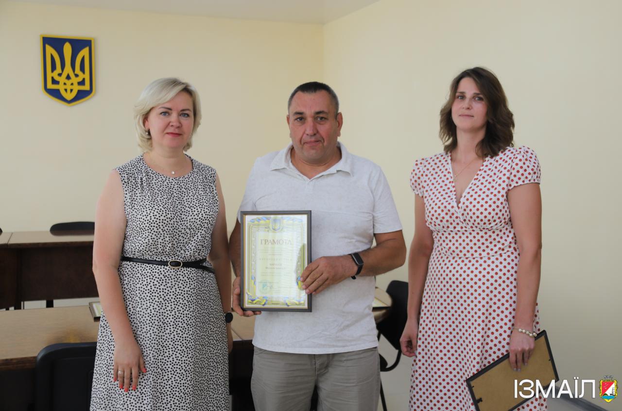 В Ізмаїлі з професійним святом привітали працівників будівельної сфери