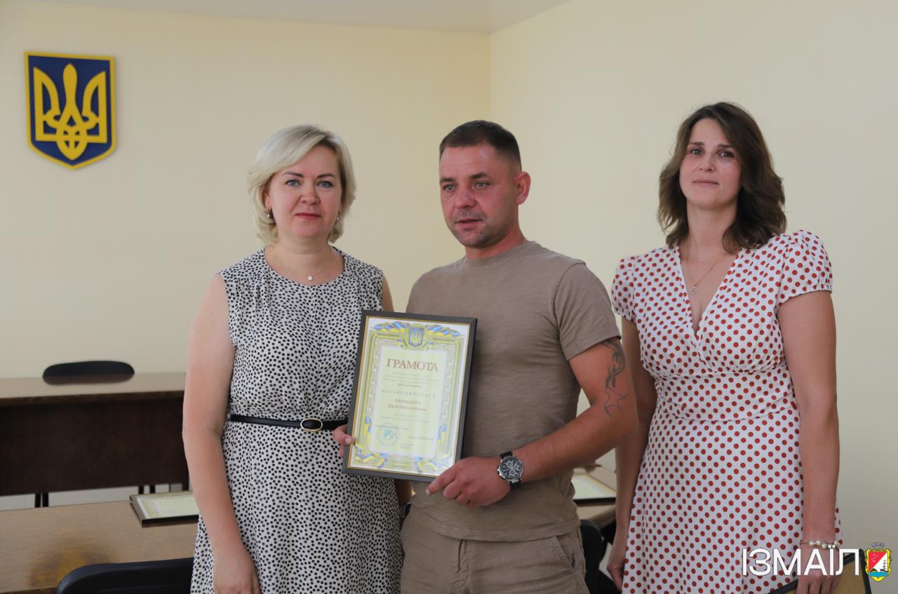В Ізмаїлі з професійним святом привітали працівників будівельної сфери