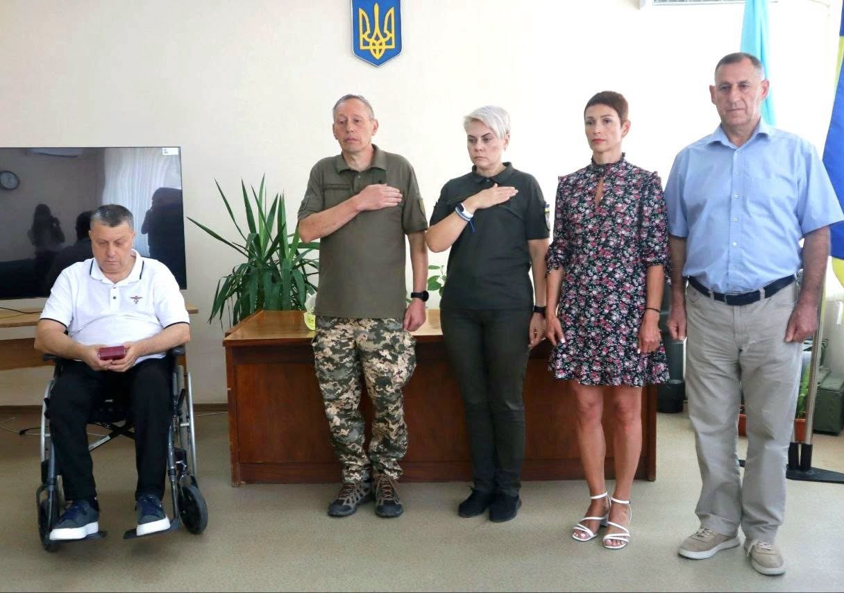 Полеглого захисника з Ренійської громади Мороглу Юрія відзначили орденом “За мужність” III ступеня