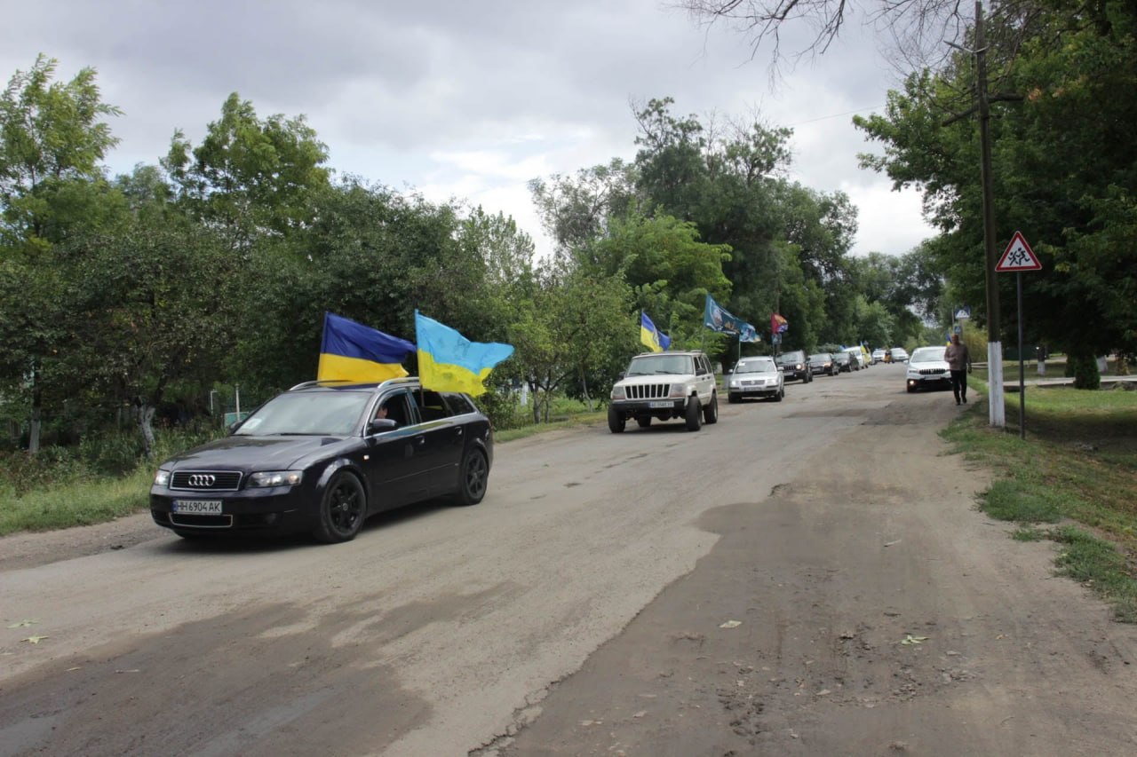 Арцизька громада провела автопробіг на честь полеглих воїнів
