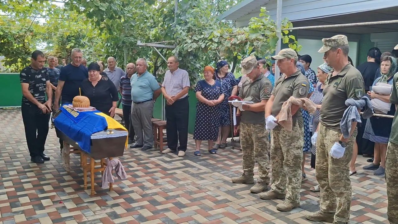 Ренійська громада назавжди попрощалася з полеглим на війні земляком Дунавом Юрієм